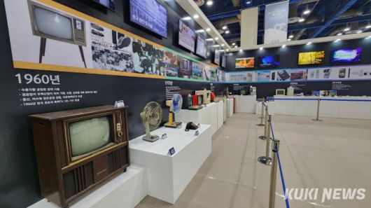 R&D 뮤지엄에는 산업기술의 역사와 제품 등이 전시됐다. 사진=이소연 기자