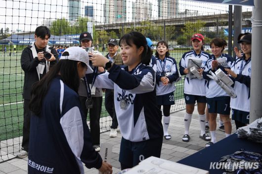 9일 서울 양천구 해마루 축구장에서 ‘2024 레울컵’이 열렸다. 사진=이영재 기자