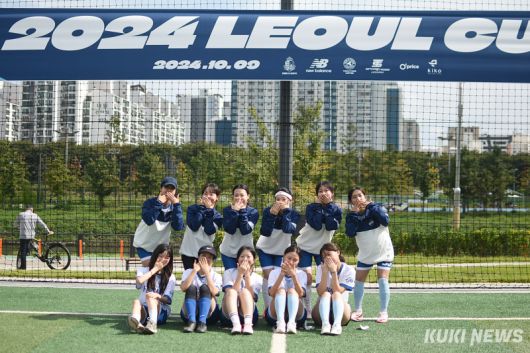 9일 서울 양천구 해마루 축구장에서 ‘2024 레울컵’이 열렸다. 풉살 FC 팀. 사진=이영재 기자