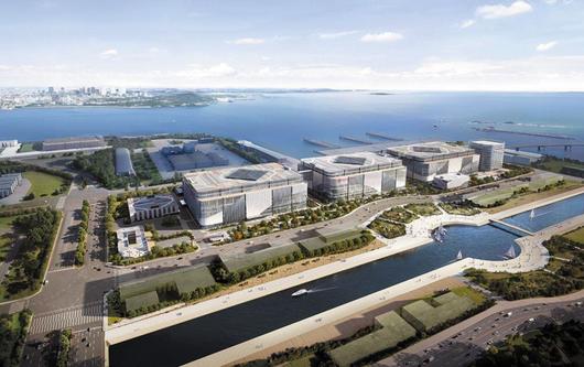 롯데바이오로직스 송도 메가 플랜트 조감도. 롯데바이오로직스 제공