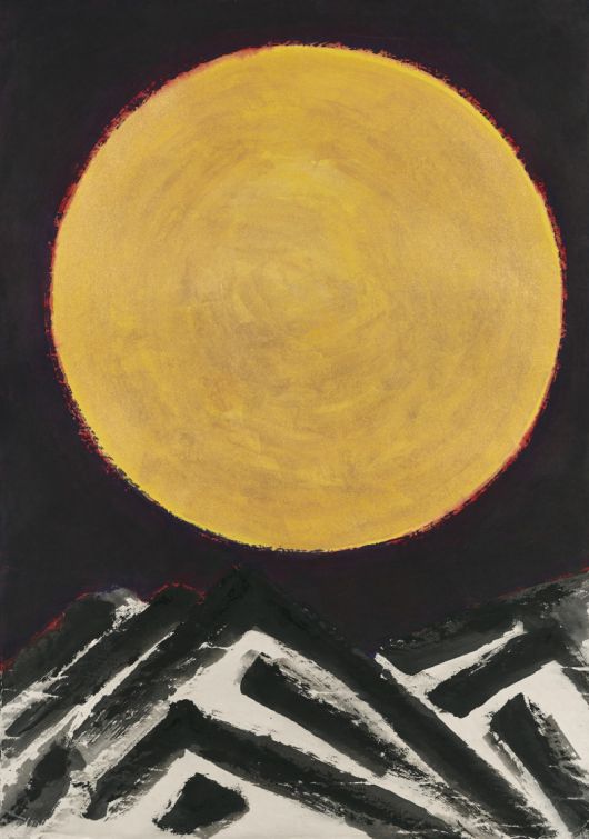 카타르 왕실의 마음을 사로잡은 류재춘 작가의 작품. 류 작가의 대표작들은 오는 10월 카타라 문화마을 국립미술관 1·2관에 전시될 예정이다. 류재춘 작가 제공