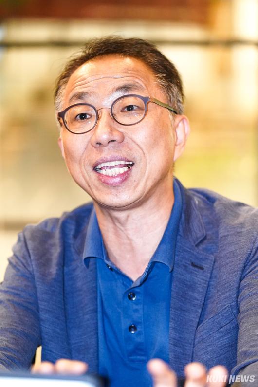 김종석 KBS PD가 5일 서울 여의도동 KBS 신관에서 쿠키뉴스와 만나 인터뷰를 하고 있다. 유희태 기자