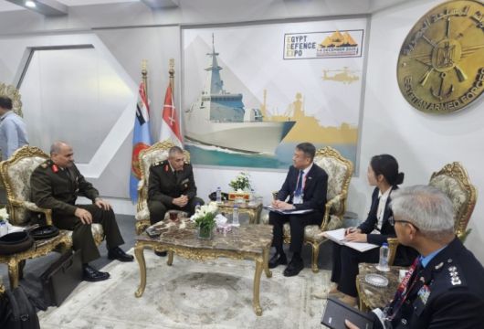 방극철 방사청 기반전력사업본부장은 3일(현지시간) 모하메드 아들리 압둘 와헤드 이집트 국방부 전력국장을 만나 양국 방산협력 현안을 논의했다. 방위사업청 제공