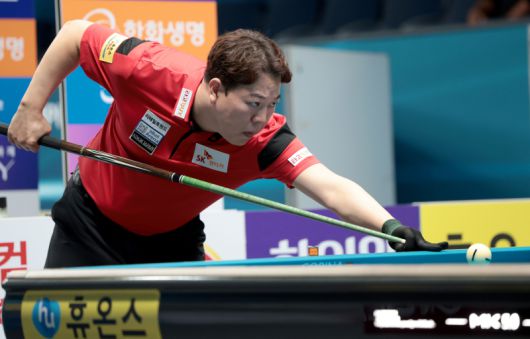 ‘헐크’ 강동궁(SK렌터카)이 시즌 첫 우승을 정조준하고 있다. PBA 제공