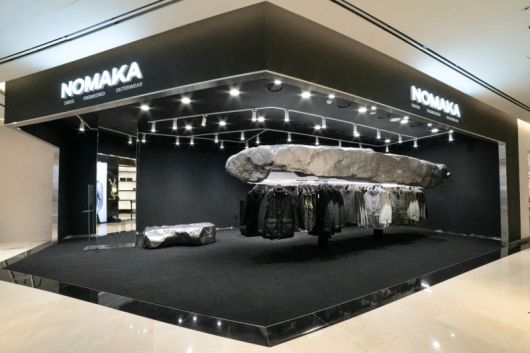 신라면세점 스위스 아웃도어 노미카 팝업 매장 전경. 신라면세점 제공