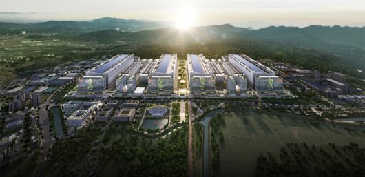 용인 반도체 클러스터 조감도. SK하이닉스 제공