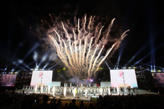 지난해 열린 아리랑대축제 밀양강 오딧세이 현장