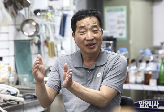 이상철 전 한주DMS 대표가 <일요시사>와 인터뷰를 갖고 있다. ⓒ고성준 기자