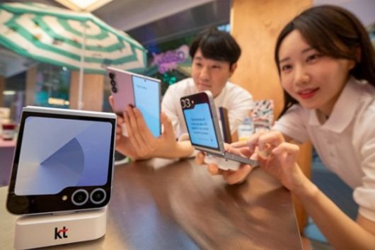 KT 갤럭시Z폴드6·Z플립6 사전개통 시작. / 사진=KT