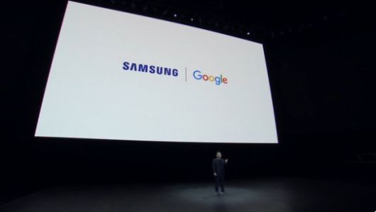 22일(현지시간) 미국 새너제이에 위치한 SAP센터에서 개최된 '갤럭시 언팩 2025(Galaxy Unpacked 2025)' 행사에서 삼성전자 MX사업부장 노태문 사장이 구글과의 AI 협력에 대해 소개하고 있다. / 사진=삼성전자 유튜브 생중계 캡처