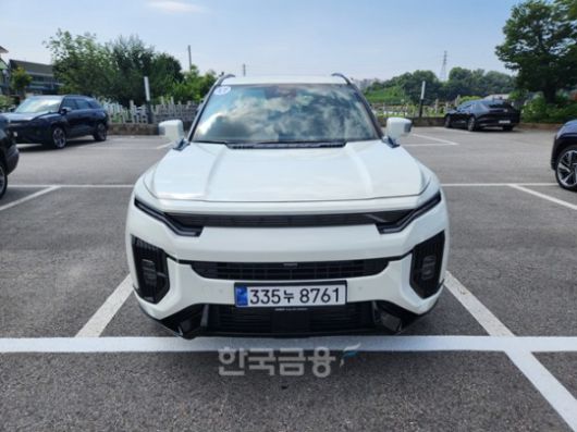 KGM 액티언 하이브리드 전면부. / 사진=김재훈 기자