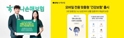 사진제공= 하나손보(왼쪽), 카카오페이손해보험