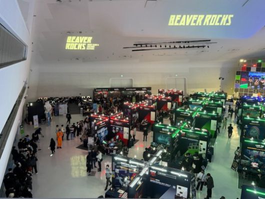 스마일게이트 퓨처랩 재단은 이날부터 7일까지 서울 동대문디자인플라자(DDP)에서 인디게임 축제 ‘비버롹스 2025’를 개최한다. / 사진=정채윤 기자