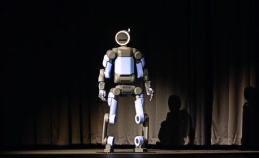 Humanoid 'Atlas' demonstrated in physical form for the first time by Hyundai Motor Group at CES 2026. / Photo=Hyundai Motor Group
