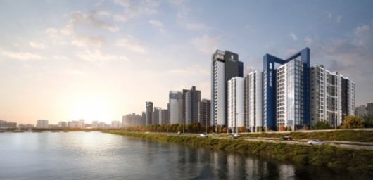 문래현대5차아파트 리모델링 투시도./사진제공=포스코이앤씨