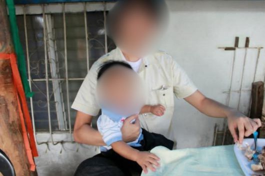 구 씨가 공개한 '나쁜 한국인 아빠 최 씨' [SNS 캡처]