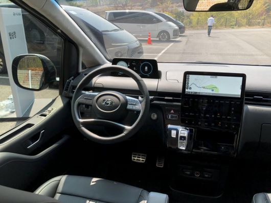 스타리아 실내. / 정치연 기자