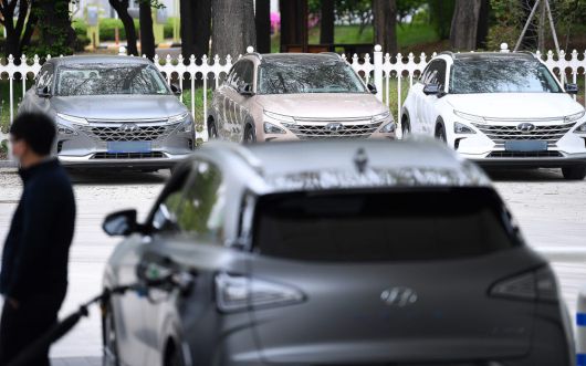 현대차 수소전기차 넥쏘. 전자신문 DB