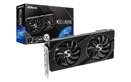 인텔 아크 A750 그래픽카드 (출처 : ASRock)