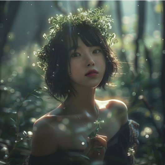 KPLUS 소속 버추얼 인플루언서 한유아. (사진=한유아 인스타그램 캡처)