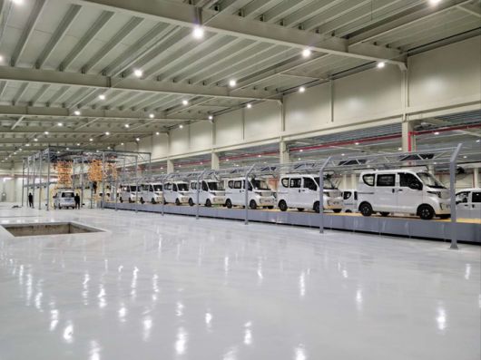 루트17 군산공장 내부 모습.