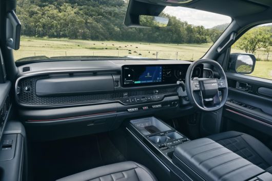 기아 타스만 호주형 모델 실내.