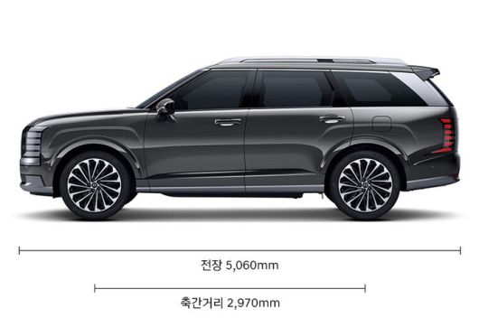 현대차 팰리세이드 하이브리드 차체 크기