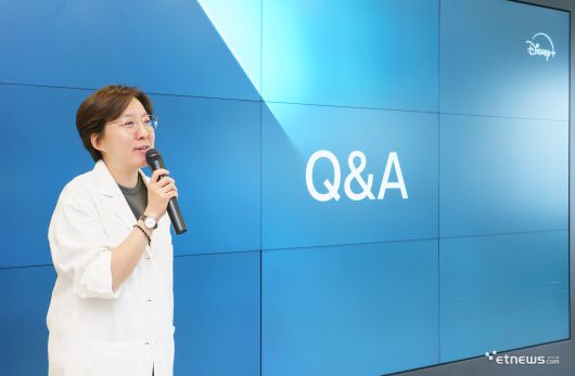 23일 서울 강남구 월트디즈니컴퍼니 코리아 본사에서는 '2025 디즈니+ 오픈하우스' 행사가 진행됐다. (사진=월트디즈니컴퍼니 코리아 본사 제공)