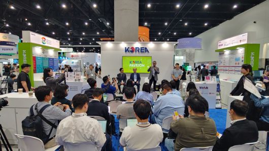 2024 바이오 인터내셔널 컨벤션 한국관 기자간담회 모습(사진=한국바이오협회)