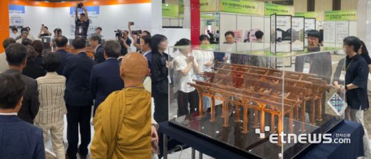 캐디안 부스 전경.