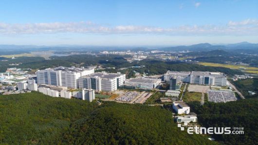 LG디스플레이 파주사업장 전경.