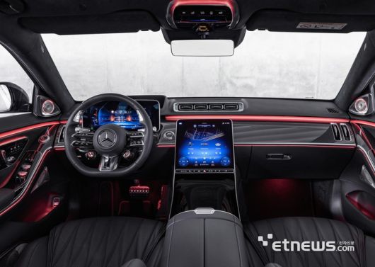 메르세데스-AMG S 63 E 퍼포먼스 실내. 메르세데스-벤츠코리아 제공
