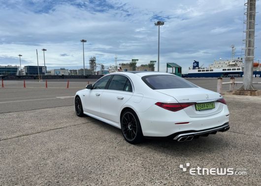 메르세데스-AMG S 63 E 퍼포먼스. 제주=정치연 기자