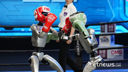 FIX2025에서 선보일 유니트리 휴머노이드 복싱 경기