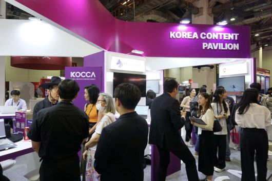 K-콘텐츠 파빌리온 현장사진(전경)