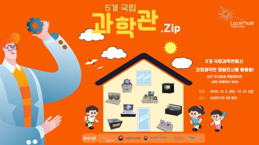 '5개 국립과학관.zip' 포스터.