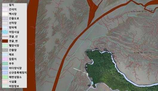 디지털 가로림만 갯벌지도