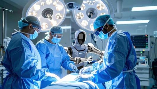 뉴로메카의 휴머노이드 수술보조로봇 예상도(사진=뉴로메카)