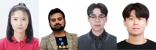 장지현 UNIST 교수팀(왼쪽부터 장 교수, 라나 이르판 박사, 김성도 박사, 이진영 연구원)