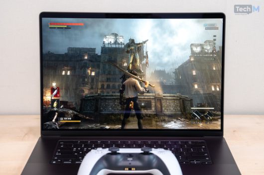 맥북 프로 'P의 거짓' 실행 모습/사진=테크M