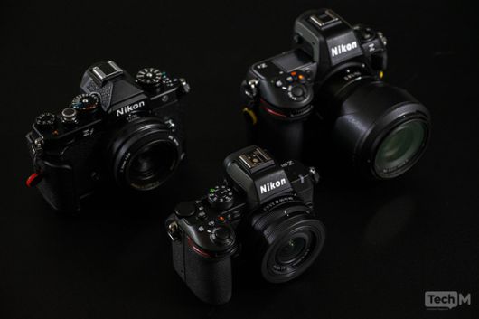 왼쪽부터 니콘 Zf, Z50II, Z8 /사진=테크M
