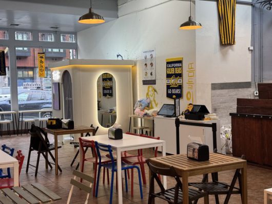 미국 '뜸들이다'에 설치된 체리포토 / 사진=체리 제공