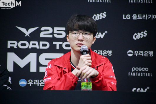 T1 '페이커' 이상혁/사진=이소라 기자