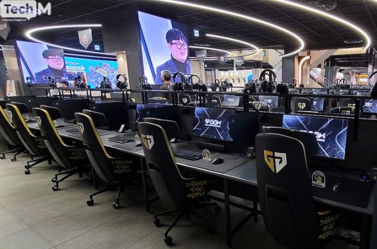 젠지 게임 익스피리언스(GGX)의 내부 모습. /사진=이소라 기자