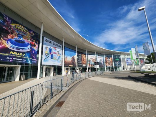 게임스컴 2025 개막을 앞둔 쾰른메쎄 전경. / 사진=조성준 기자