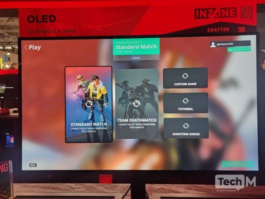 블라인드스팟 게임 모드는 일반 매치와 팀 데스매치로 나뉜다. / 사진=조성준 기자
