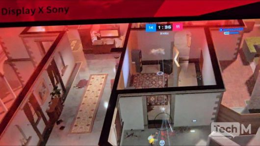 블라인드스팟 시연 모습. / 사진=허준 기자