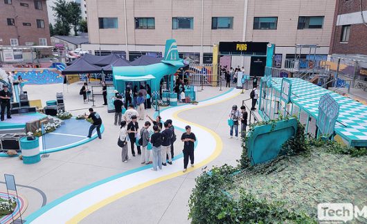 지드래곤과 협업 콘텐츠로 가득 채운 펍지 성수/사진=이소라 기자