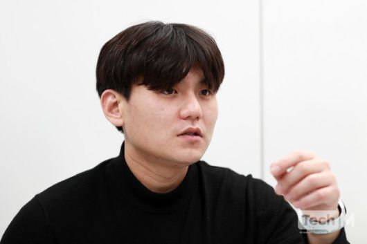 박정섭 클로인트 이사가 지난 11일 서울 서초구 클로인트 사무실에서 '테크M'과 인터뷰하고 있다. /사진=임경호 기자