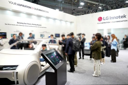 LG이노텍 'CES 2026' 전시관/사진=LG이노텍 제공
